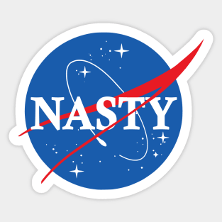 Nasa Nasty Sticker